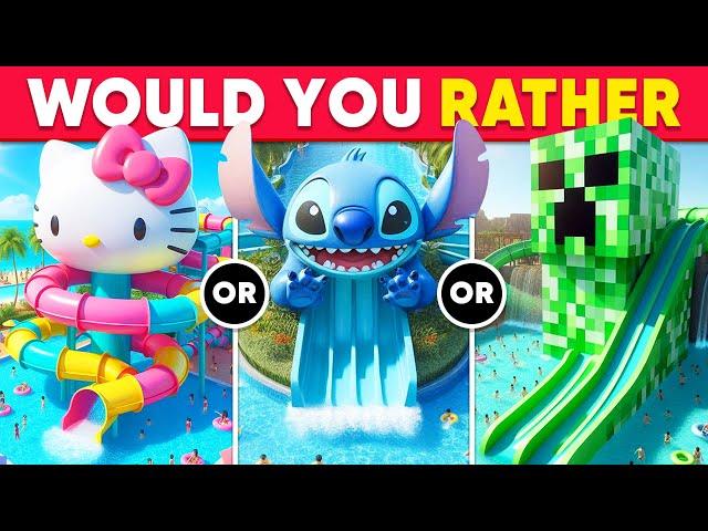 Would You Rather - Build Your Fantasy World  Daily Quiz