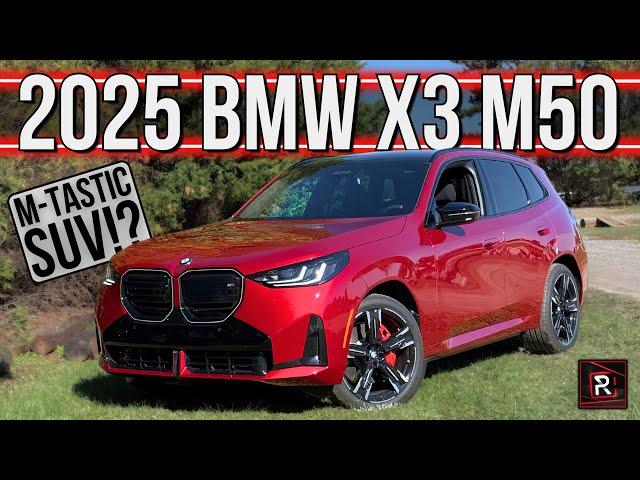 The 2025 BMW X3 M50 Is The Ultimate Driving SUV With The Soul Of An M3 Sedan