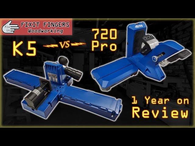 Kreg 720 Pro vs K5 Pocket Hole Jig Comparison & Detailed Review 1 Year On