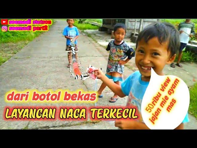 LAYANGAN NAGA|| layangan naga terkecil didunia dari lididragon  kites minion