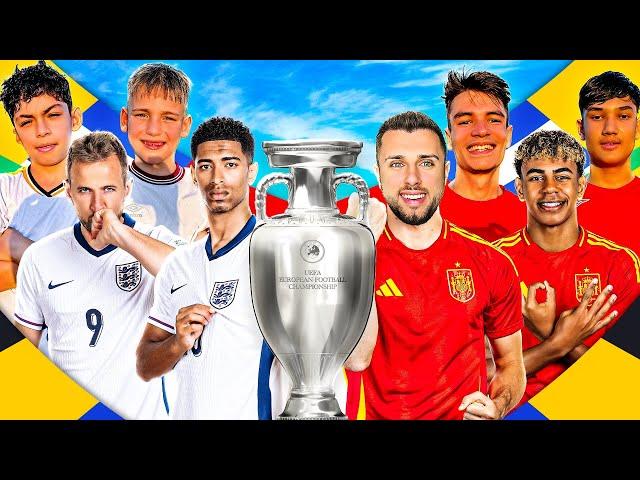 SIMULEZ FINALA EURO 2024 ÎN VIAȚA REALĂ ANGLIA VS SPANIA!!