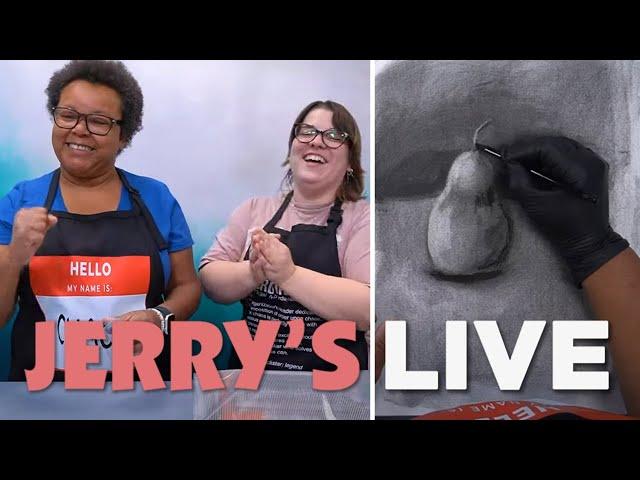 Jerry's LIVE Episode #JL355: Drawing for beginners with Ophelia Staton