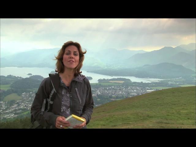 Julia Bradbury follows the Wainwright Walks on Catbells