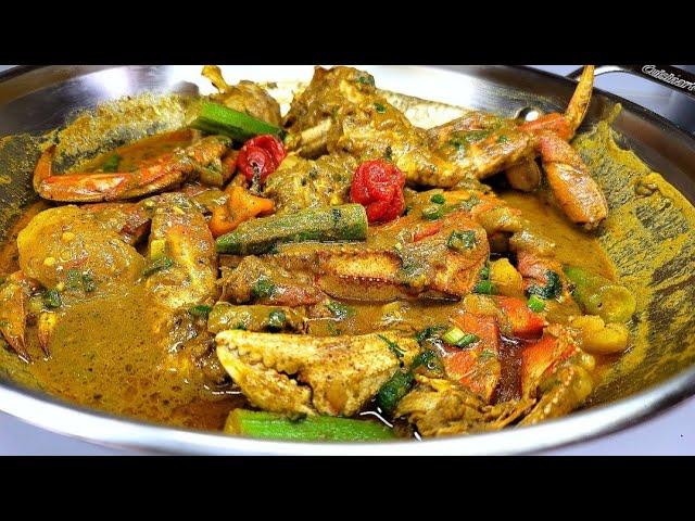 CURRY CRAB LEGS/ CRAB CURRY| recipe guyanese style