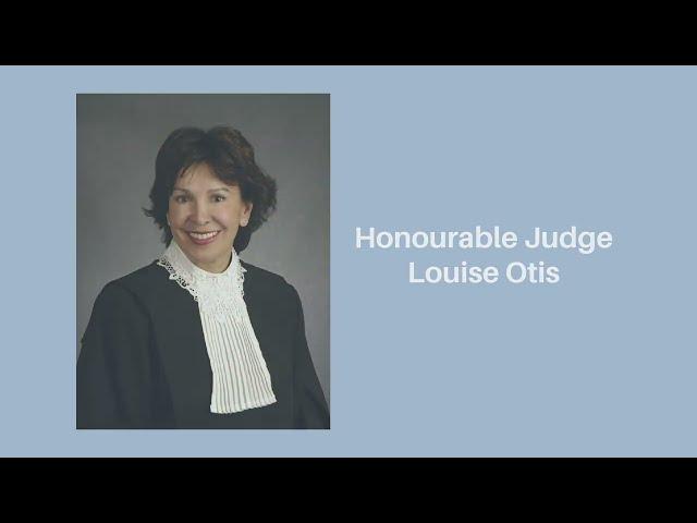SIPS 2024 features Honorable Judge Louise Otis, International Judge, Mediator and Arbitrator