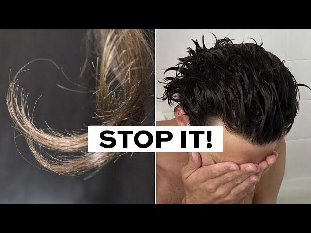 10 Mistakes Destroying Your Hair