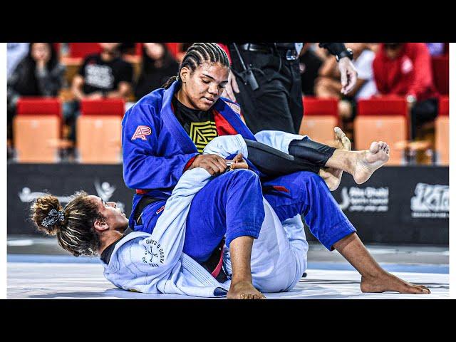 Gabrieli Pessanha vs Yara Soares Grand Slam Abu Dhabi DE JIU JITSU  2020