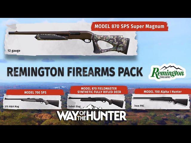 Way of the Hunter | Remington Firearms Pack & Game Update 1.25.4