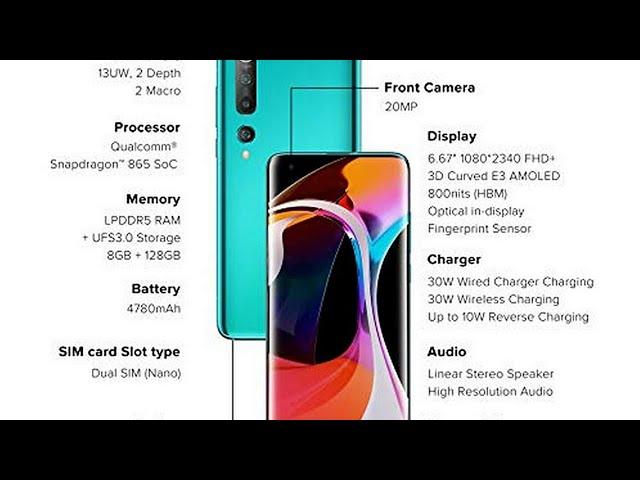 New Smart Phones in 2021 // Mi 10 // #shorts #shortsvideos // Uday Tech