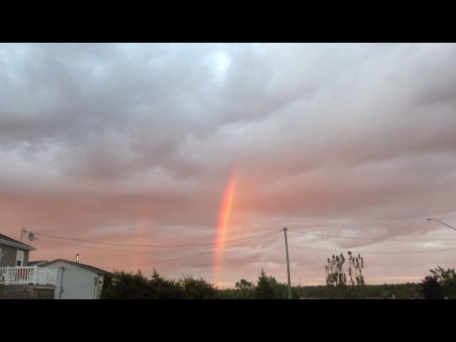 Part 1 Mandela Sky , straight rainbow came out of nowhere