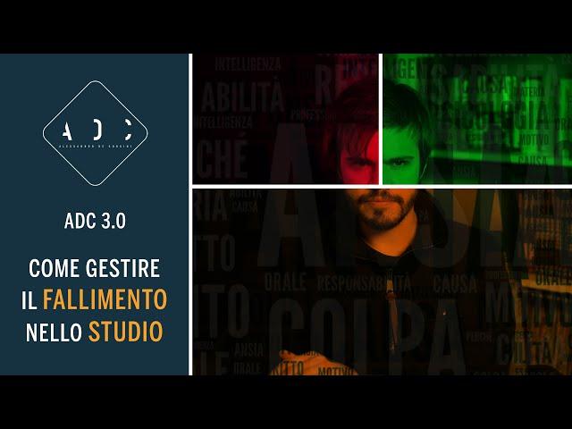 Come gestire il FALLIMENTO nello STUDIO