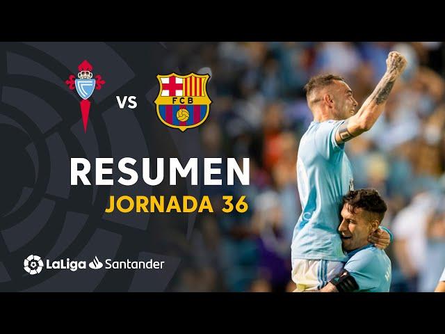 Highlights RC Celta vs FC Barcelona (2-0)