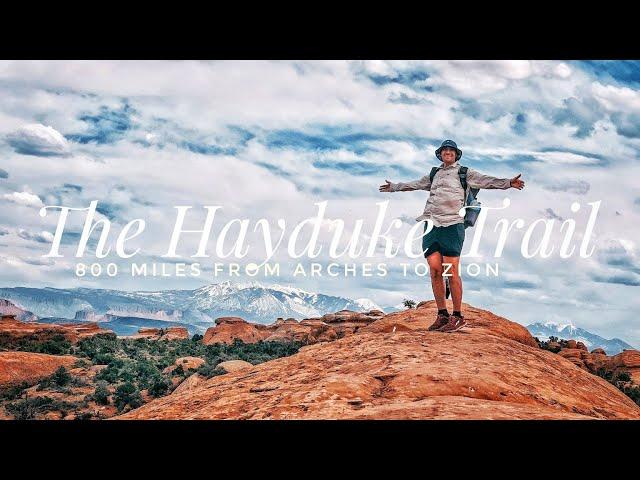 Beginning in Arches National Park - Hayduke Trail Thru Hike 1