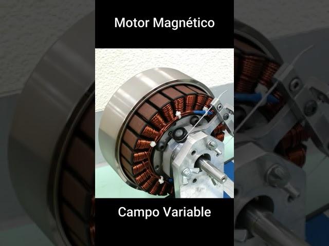 Motor Magnético campo variable | #Shorts