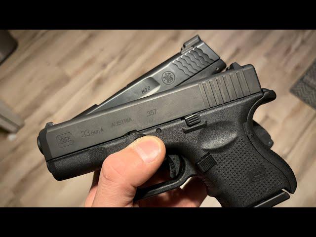 .357 Sig: Shield vs Glock 33