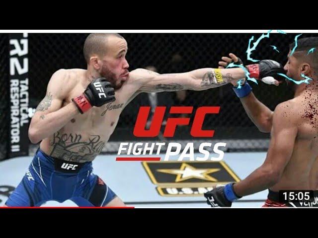 UFC Vegas 28: Sean Woodson vs Youssef Zalal  FullFight HD