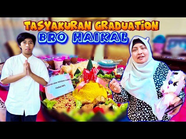 Kerreennnn Dapat Kado Impian || Happy Graduation Bro Haikal