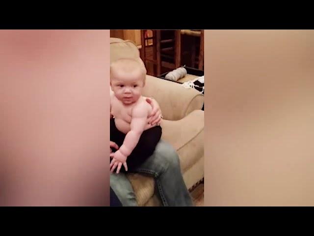 Funniest moments of chubby babies