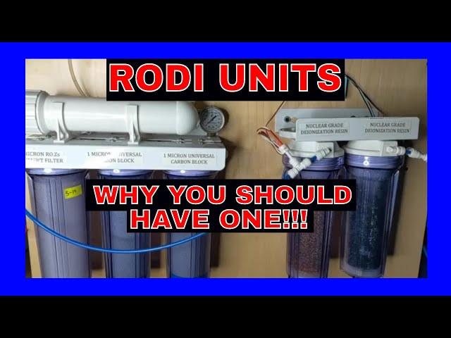 RODI Units - Why You Need One - Reef Tank Husbandry