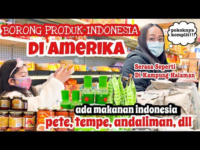 BELANJA DI SUPERMARKET INDONESIA-ASIA || HARGA PRODUK INDONESIA DI AMERIKA, CULTURE SHOCK