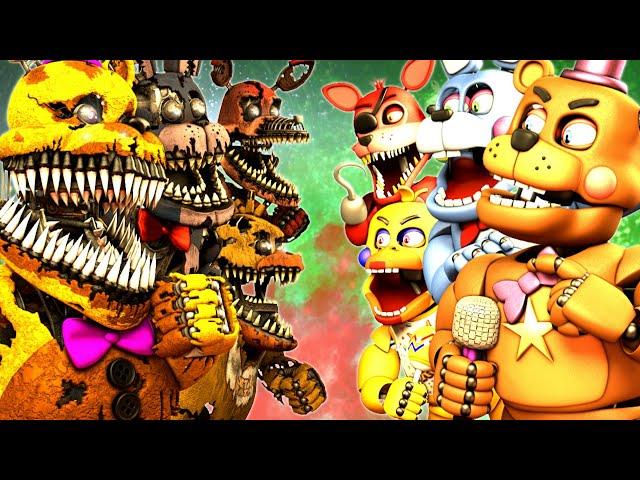 [SFM FNAF] Nightmare VR vs Rockstar