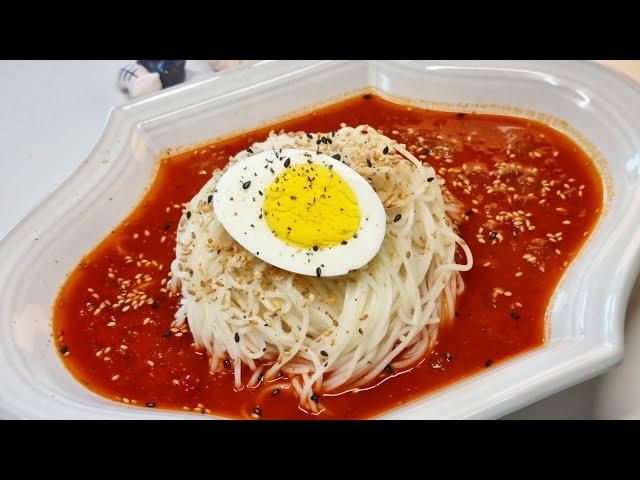 Eng sub)The best korean noodle recipe I've ever had