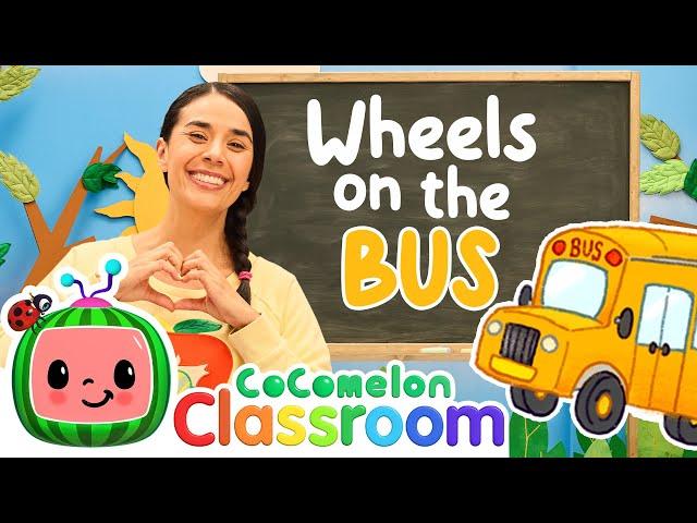 Wheels On The DIY Bus | Crafts with Ms. Appleberry | CoComelon Classroom Learning for Kids