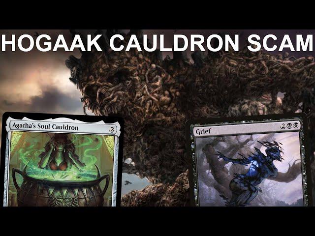 TRIPLE HYBRID COMBO BEATDOWN! Legacy Hogaak Scam Soul Cauldron Combo. Three decks in one! MTG