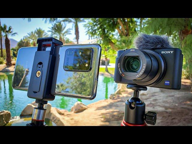 Samsung Galaxy S20 Ultra VS Sony ZV-1 4K Video Comparison!