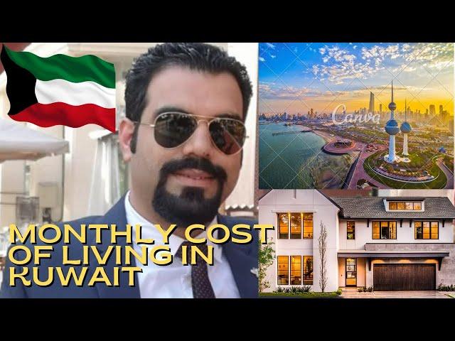 Cost of living in Kuwait per month for a Family of four.