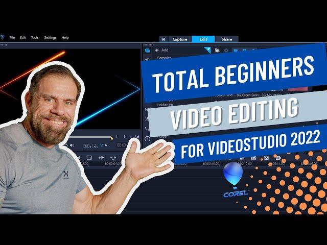 Video editing for absolute beginners  Corel Videostudio 2022