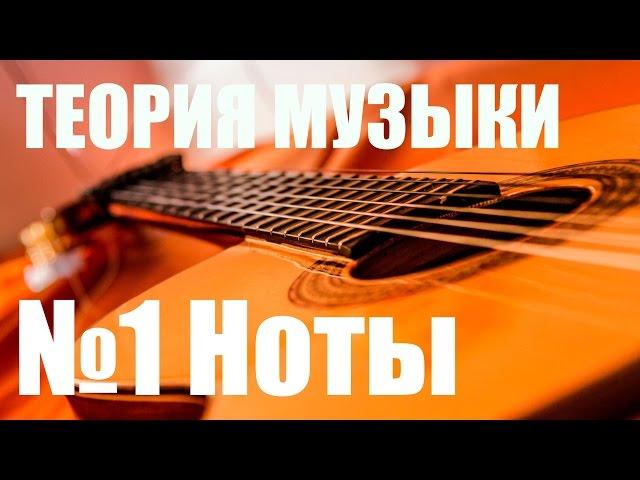 УРОКИ ИГРЫ НА ГИТАРЕ - НОТЫ (ТЕОРИЯ МУЗЫКИ "САМОУЧКА")