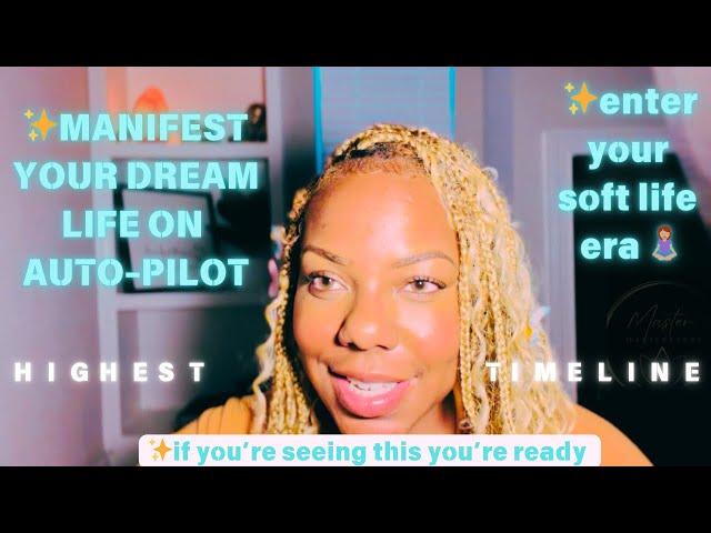  MANIFEST YOUR DREAM LIFE | IF YOURE SEEING THIS ITS YOUR TIME