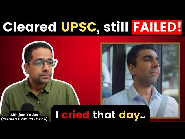 How UPSC changed my life? | Failure, Depression and Success