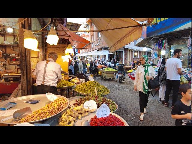 IRAN - The Largest Local Market in Iran (Rasht Bazaar) 2022 ایران