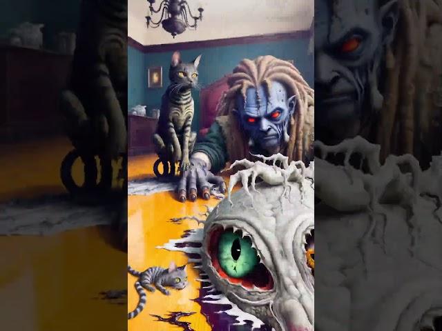 Astral Projection AI #visual #transition #motion #scarry #horrorstories #fyp #ai edit #shortsvideo
