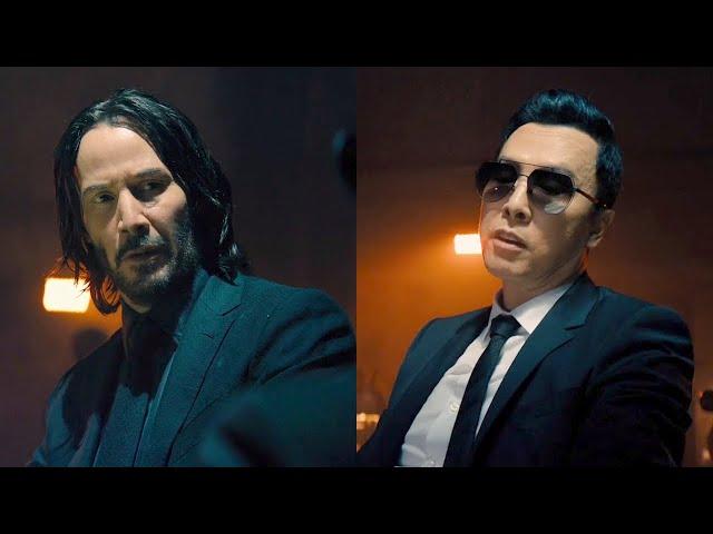 John Wick 4 - Donnie Yen & Keanu Reeves curse in Cantonese