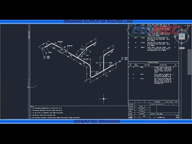 Draw Piping Isometric Drawings by ISOMAC Software