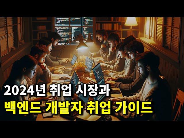 2024년 취업 시장과 백엔드 개발자가 되기 위한 취업 가이드 (ft. 이준형 저자님)