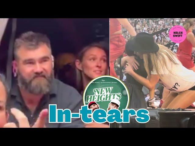 The REASON why Jason Kelce was BROUGHT to TEARS on his first Eras Tour experience