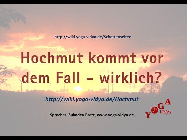 Hochmut kommt vor dem Fall - wirklich? - Praktische Psychologie