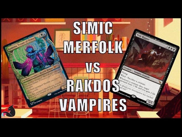 Kindred Showdown! | Simic Merfolk vs Rakdos Vampires