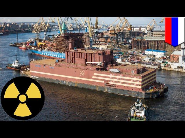 Russia launches its first floating nuclear power plant  - TomoNews