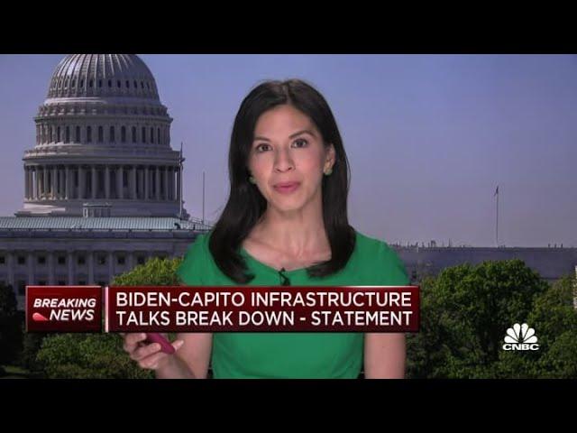 President Joe Biden-Capito infrastructure talks end