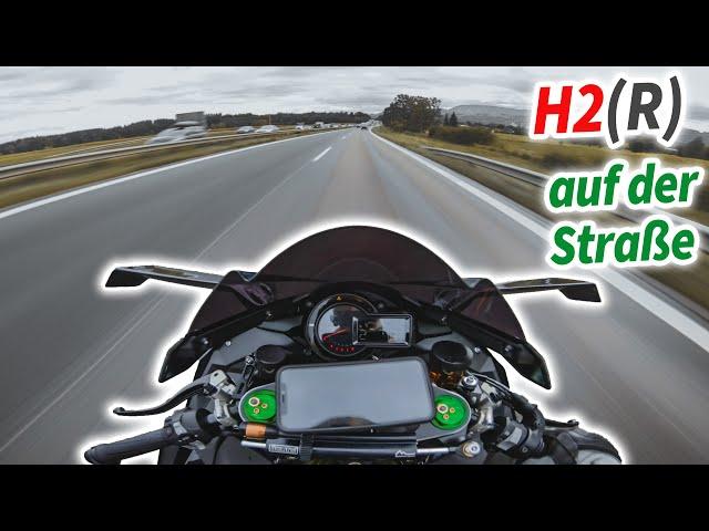 KAWASAKI Ninja H2-(R) | Top Speed, Sound & Performance [4K]