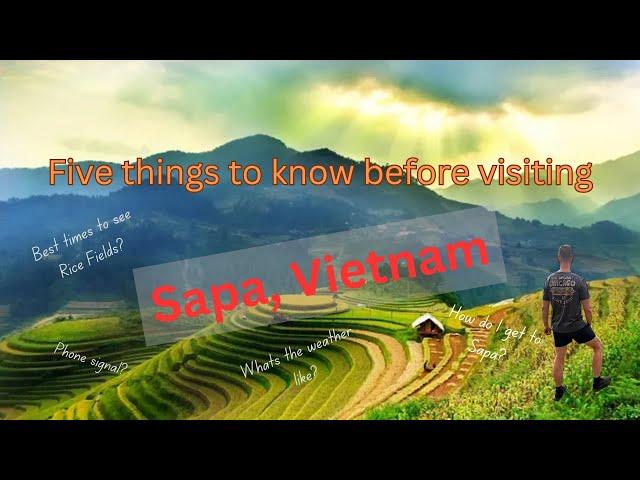 2024 SAPA, VIETNAM - Five things you need to know BEFORE visiting! (Honest guide)