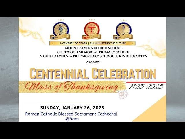 Centennial Celebration - Mass Of Thanksgiving (1925 - 2025)