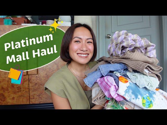 Platinum Mall Haul Again! | Laureen Uy