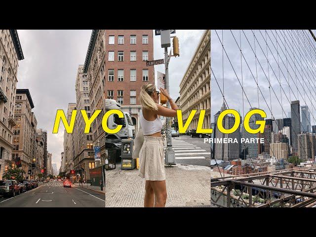 VIAJO SOLA A NUEVA YORK! VLOG: Brooklyn, supermercado, little island & highline! (parte 1)