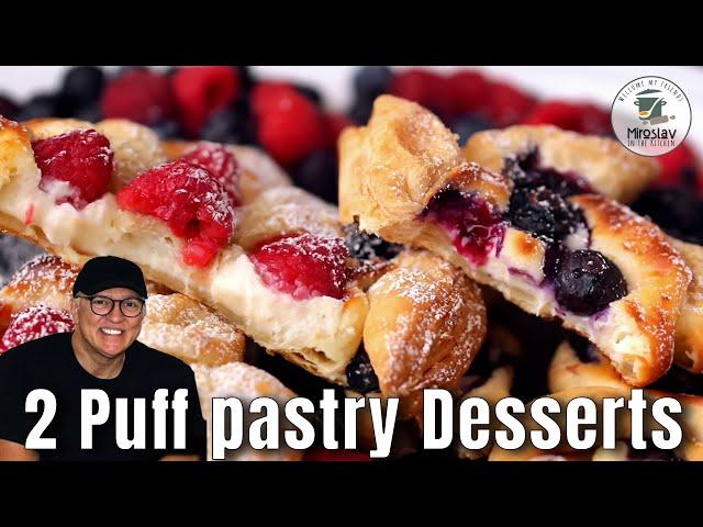Two Irresistible Puff Pastry Desserts You Must Try!